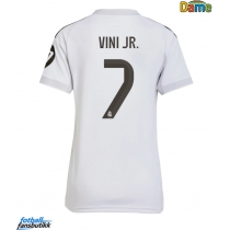 Real Madrid Vinicius Junior #7 Hjemmedrakt Dame 2025-26 Kortermet